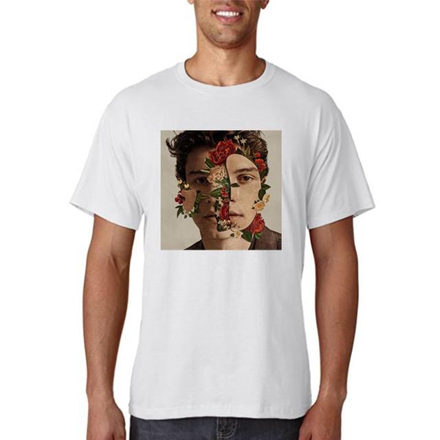 Shawn Mendes Flower Face Classic T-Shirts