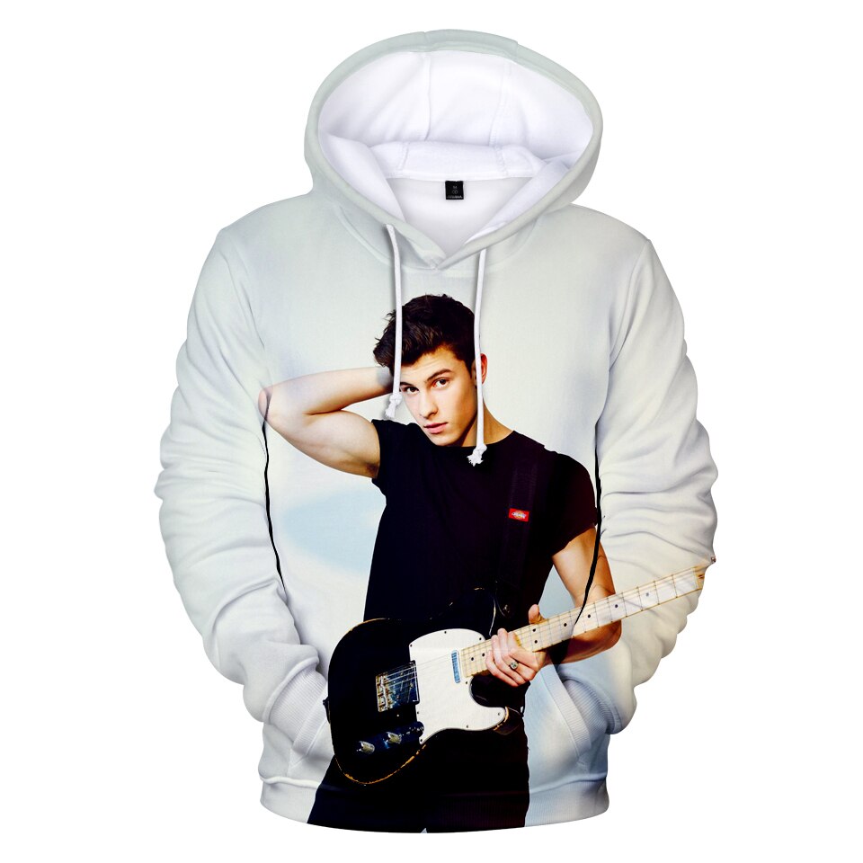 Shawn Mendes 3D Hoodies Men women Hot New Fashion Casual Sweatshirts Hip Hop Hoodie 3D Print 1 - Shawn Mendes Shop