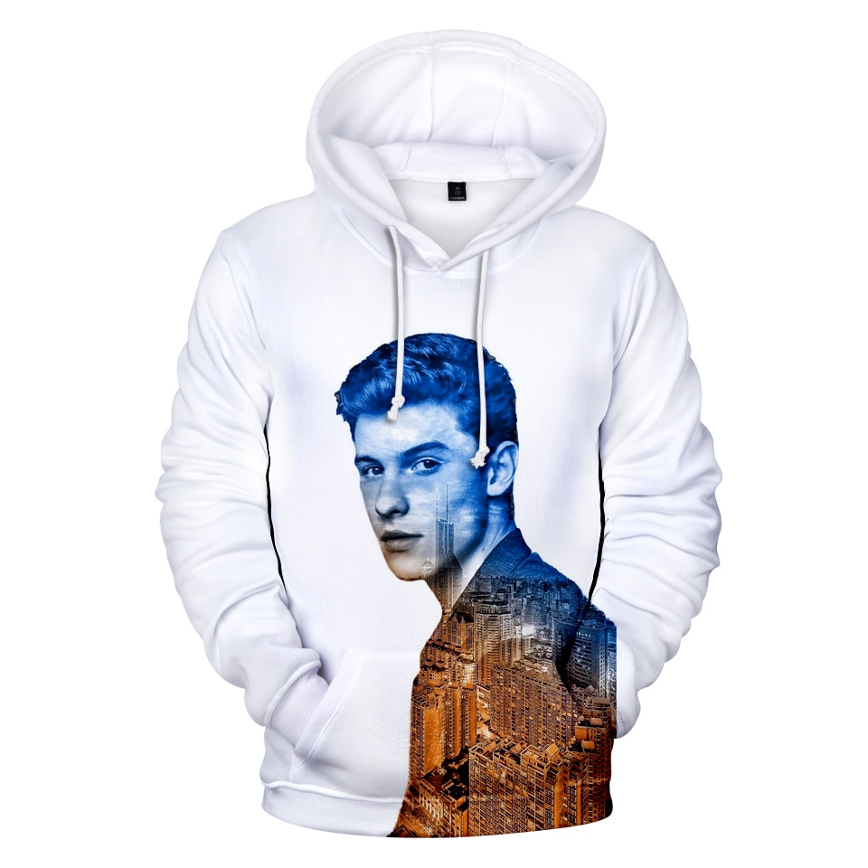 Shawn Mendes 3D Hoodies Men women Hot New Fashion Casual Sweatshirts Hip Hop Hoodie 3D Print - Shawn Mendes Shop