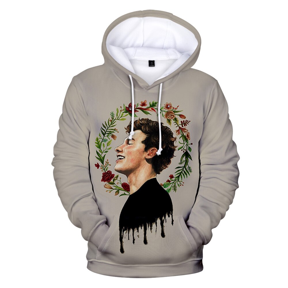 Shawn Mendes 3D hoody men womn Hot Fashion print Popular pullovers Shawn Mendes Harajuku 3D hoodie 2 - Shawn Mendes Shop
