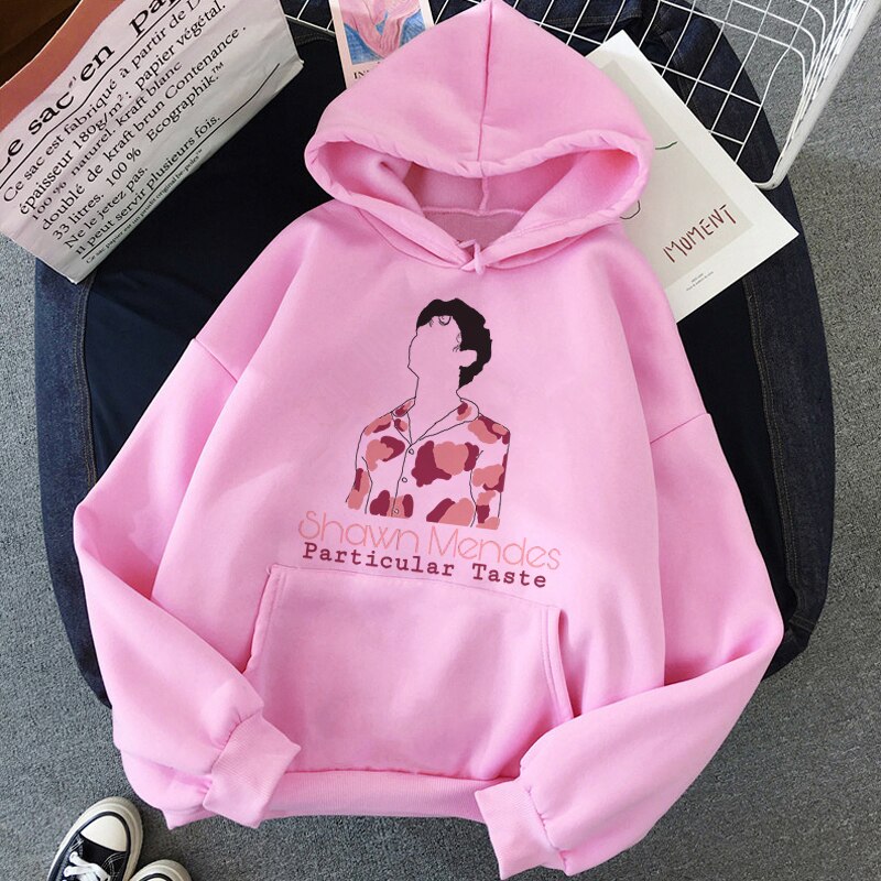 Shawn Mendes Harajuku Senorita Graphic Hoodies Women Ullzang 90s Hip Hop Fashion Sweatshirts Lost In Japan 4 - Shawn Mendes Shop