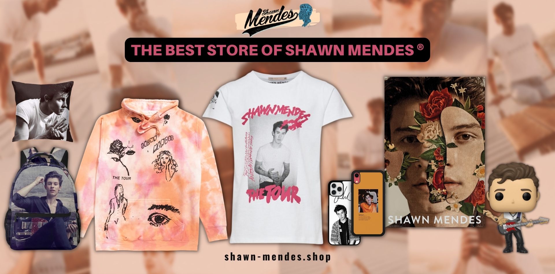 Shawn Mendes Shop Web Banner - Shawn Mendes Shop