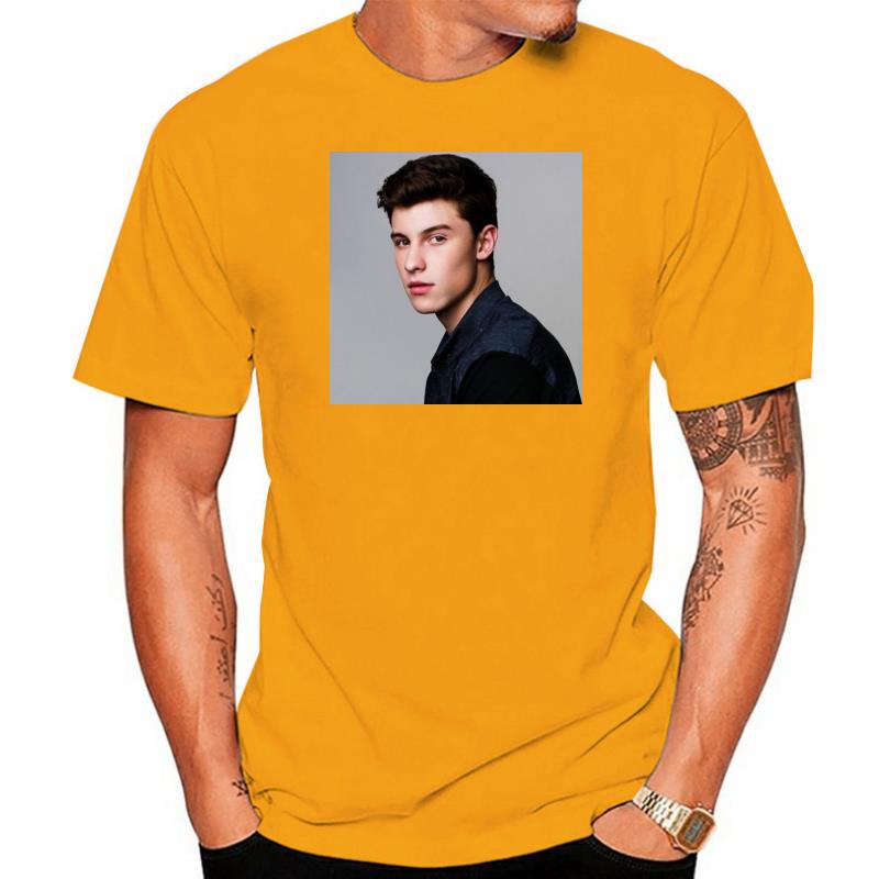 Shawn Mendes T Shirt Cool Swag Top Pop Music Designer Summer Gift Cool Short Sleeve Men - Shawn Mendes Shop