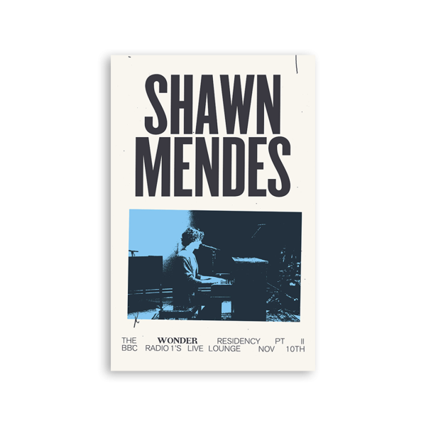 WONDER RESIDENCY PII LITHO II SM1908 Default Title Official Shawn Mendes Merch