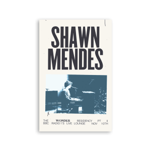 WONDER RESIDENCY PII LITHO III SM1908 Default Title Official Shawn Mendes Merch