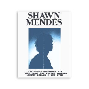 WONDER RESIDENCY PI LITHO III SM1908 Default Title Official Shawn Mendes Merch