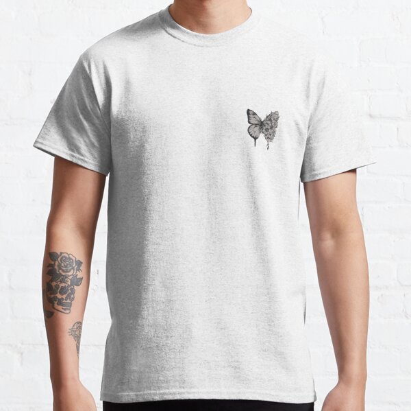 Shawn Mendes T-Shirts Butterfly Tattoo Classic T-Shirts