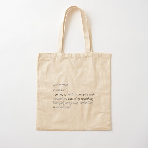Wonder Shawn Mendes definition Cotton Tote Bag RB0308 product Offical shawn mendes Merch