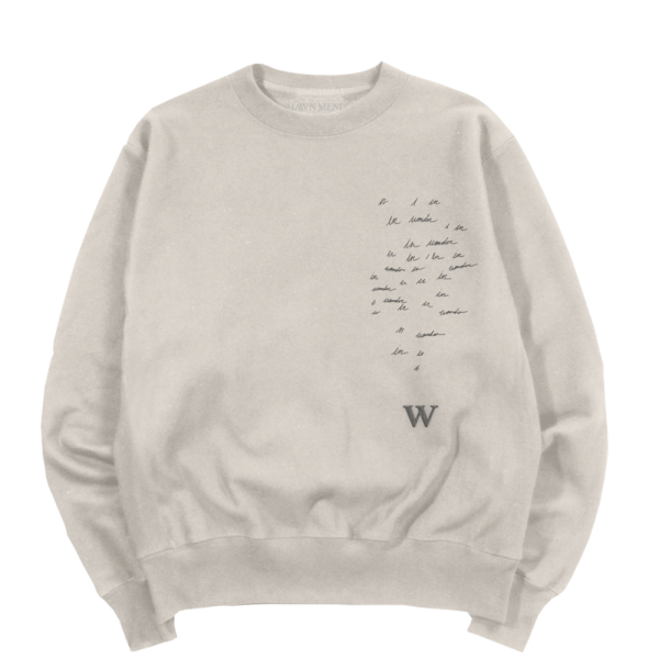 W CREWNECK II SM1908 S Official Shawn Mendes Merch