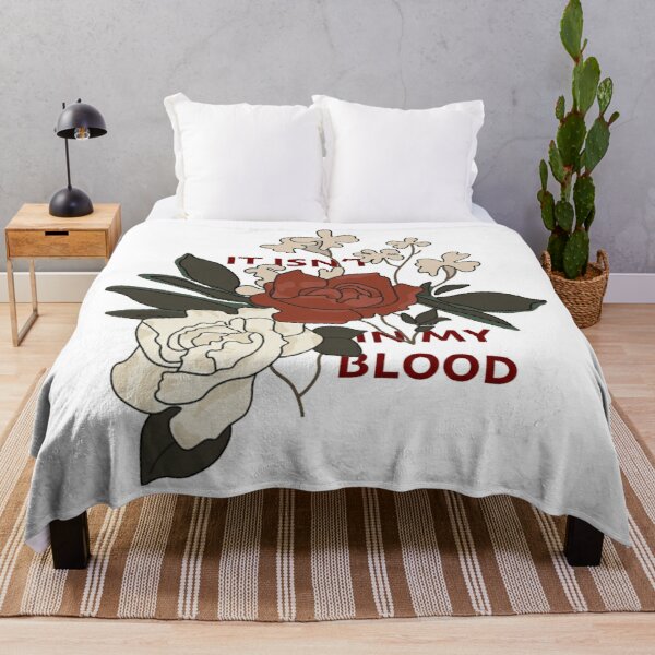 It Isn't In My Blood Throw Blanket RB0308 product Offical shawn mendes Merch