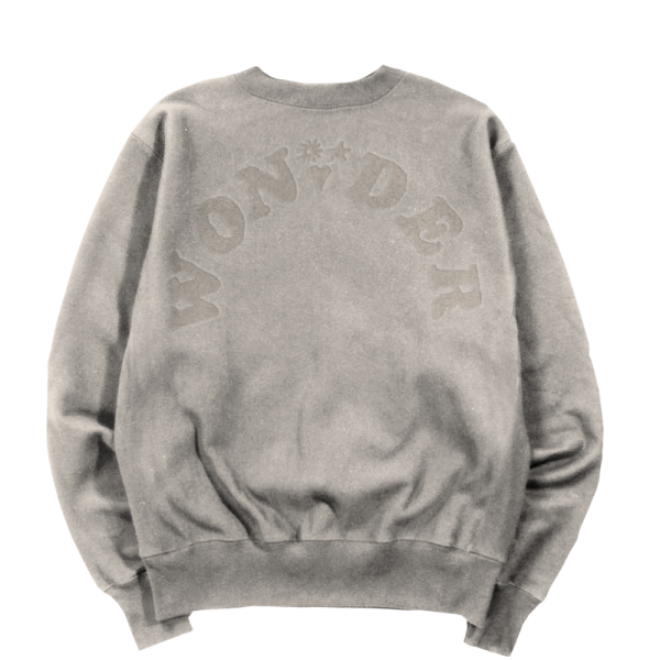 WONDER EMBOSSED CREWNECK SM1908 S Official Shawn Mendes Merch